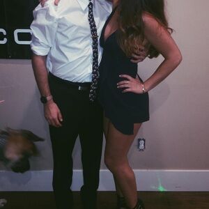 Elegant Navy Mini Romper